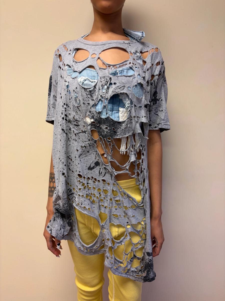Nozomi Ishiguro Shredded Flower Tunic product image
