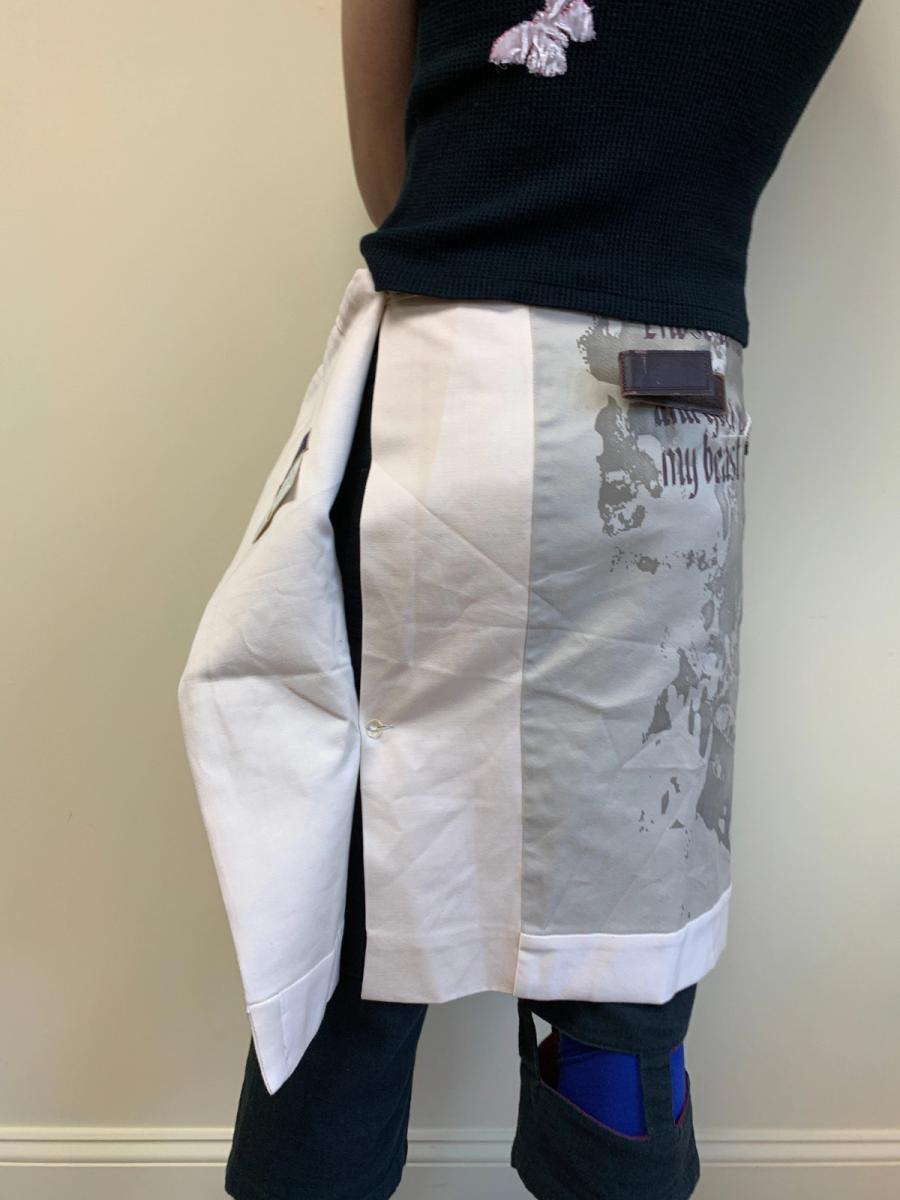 90s Beauty: Beast Wrap Skirt product image