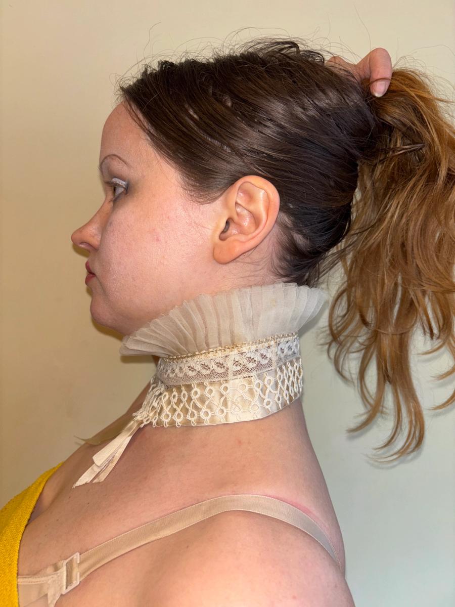 Edwardian Collar with Tatting and Lace product image
