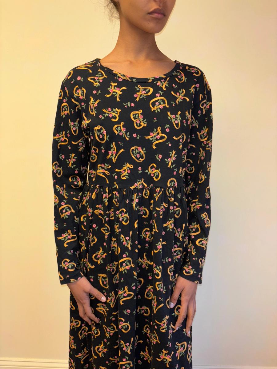 80s Chantal Thomass Oversized Letter Dress product image