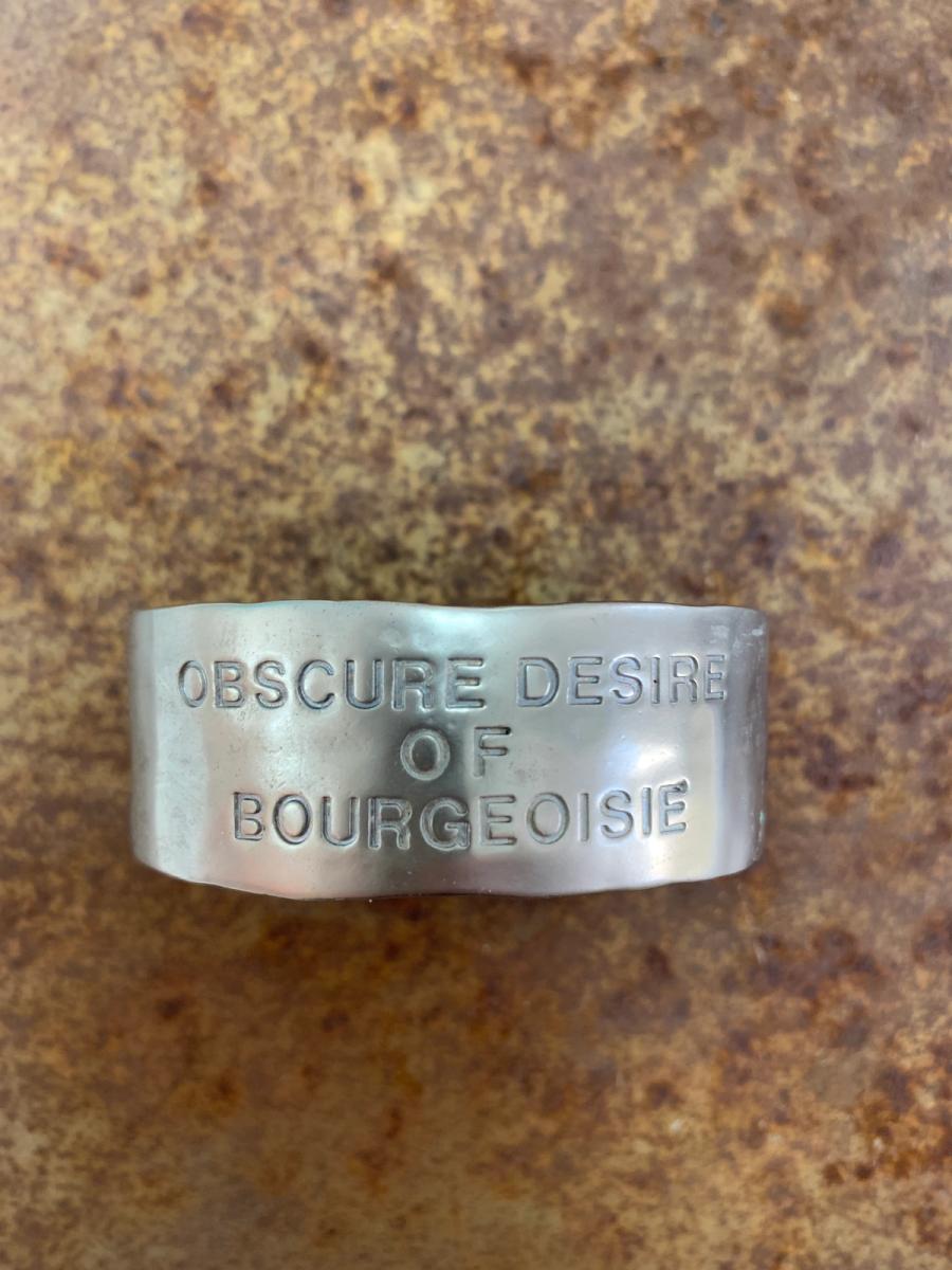 Obscure Desire of Bourgeoisie Steel Cuff product image