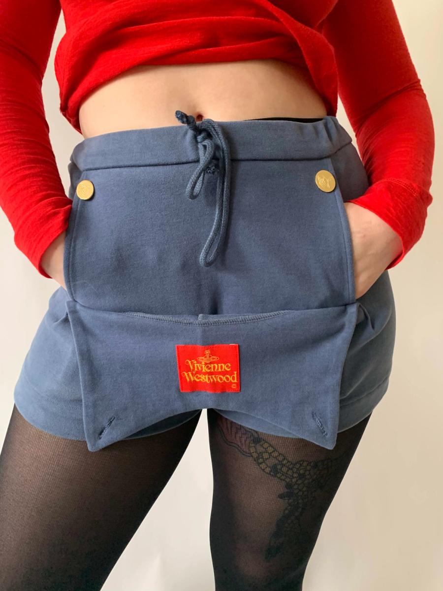90s Vivienne Westwood Rare Flap-Front Shorts product image