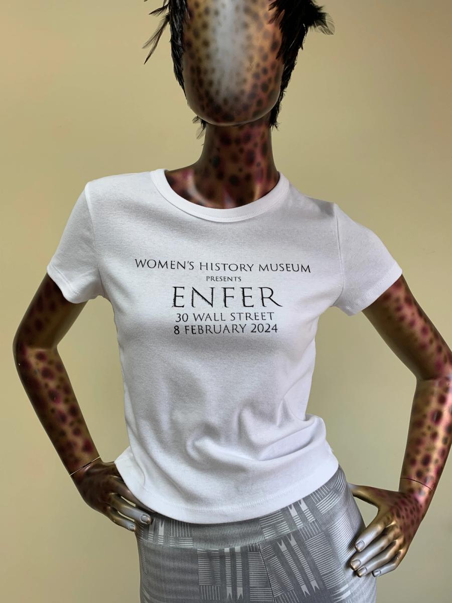 "Enfer" OMO Dress Shields Back Wings T-shirt - Large product image