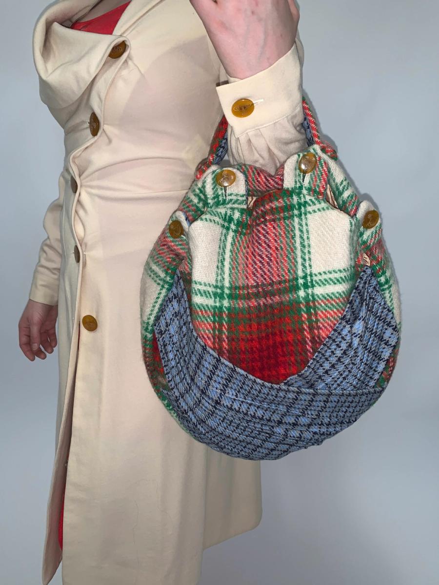 1980s Vivienne Westwood Tartan Bag product image
