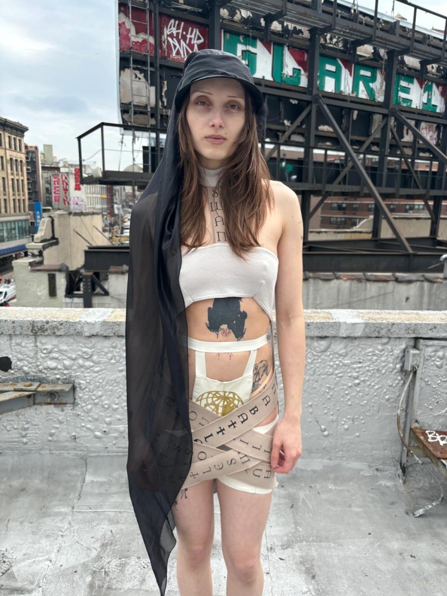 Ponytail Wrap Cap product image