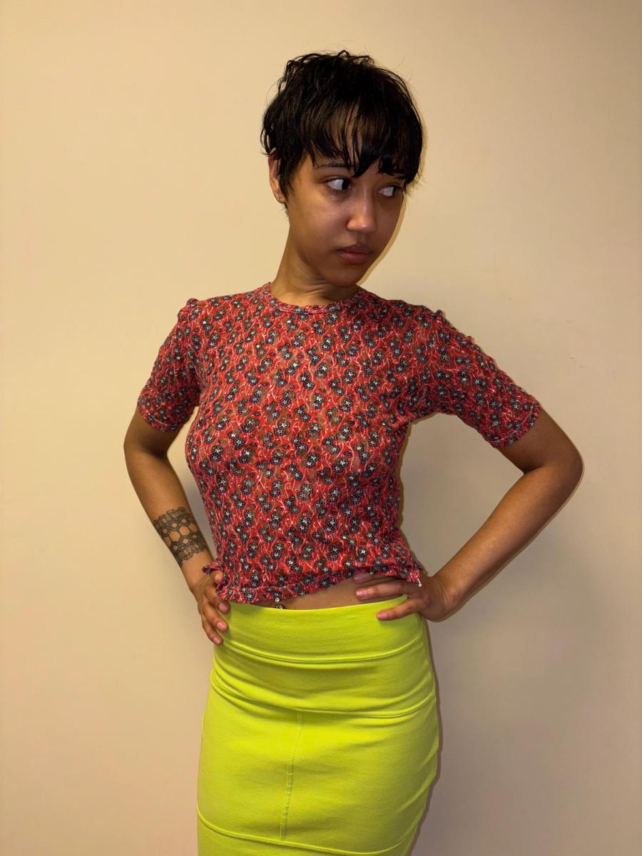 Vivienne Westwood 'On Liberty' A/W 1994/95 Floral Lace Tee product image