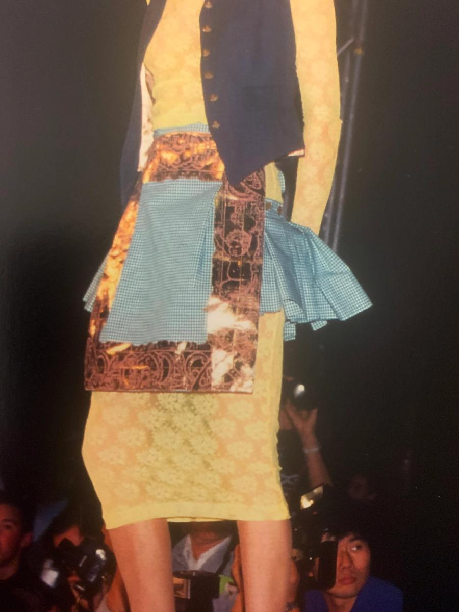Vivienne Westwood 1989 'Civilizade' Gingham Suit With Gold Frame product image