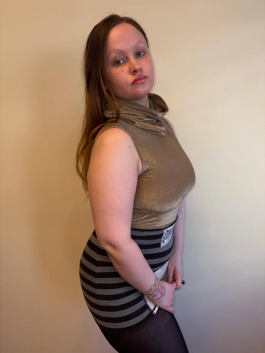 Moschino 90s Dramatic Lurex Turtleneck product image