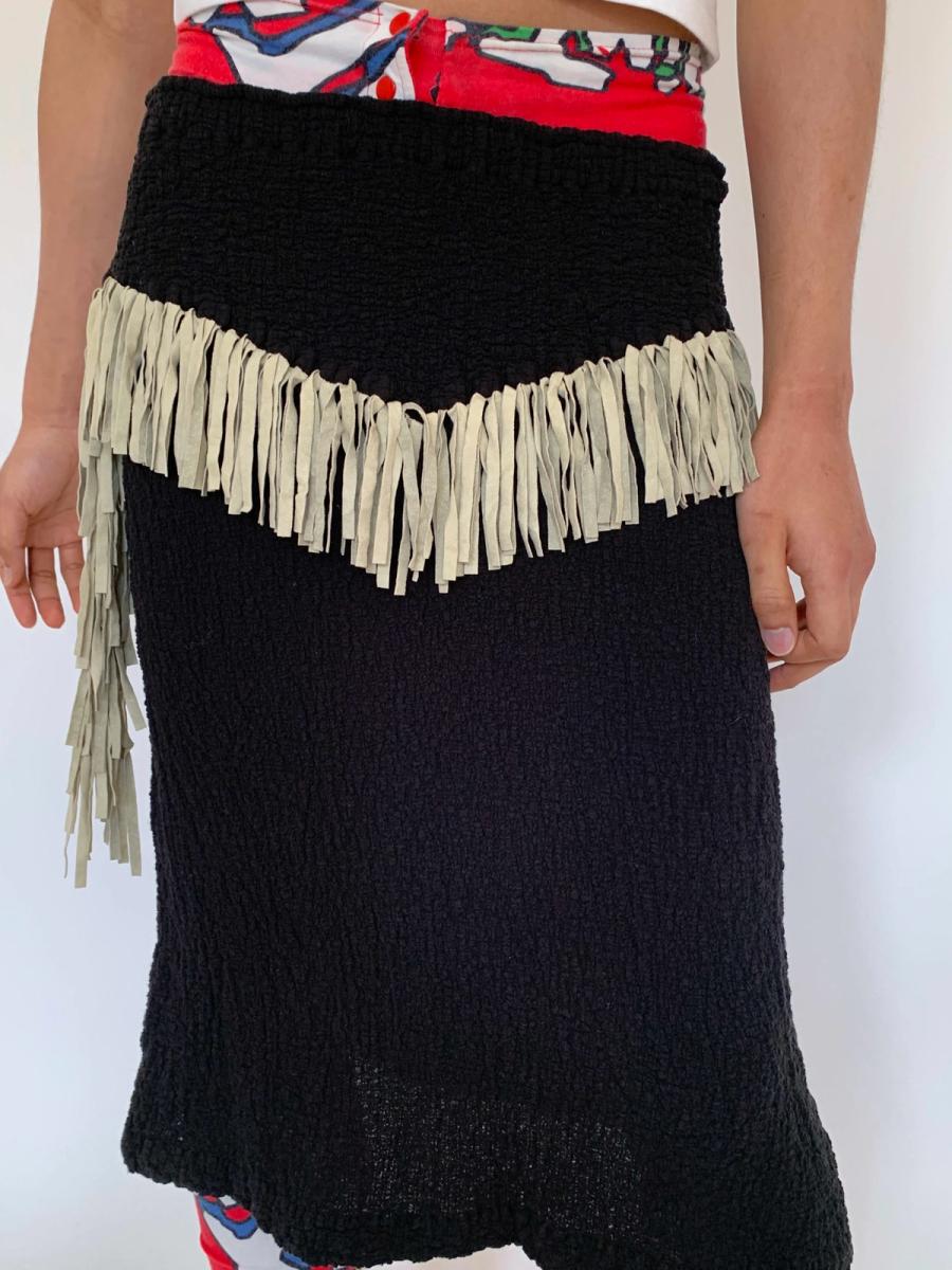 Issey Miyake Fringe Skirt product image