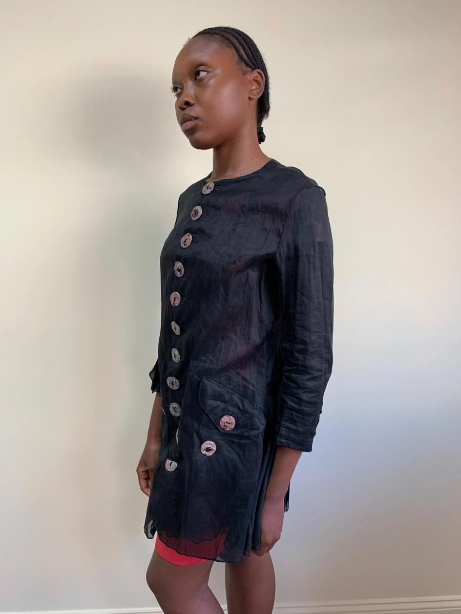 Jean Paul Gaultier Spring 1994 Sheer Jacket Dress product image