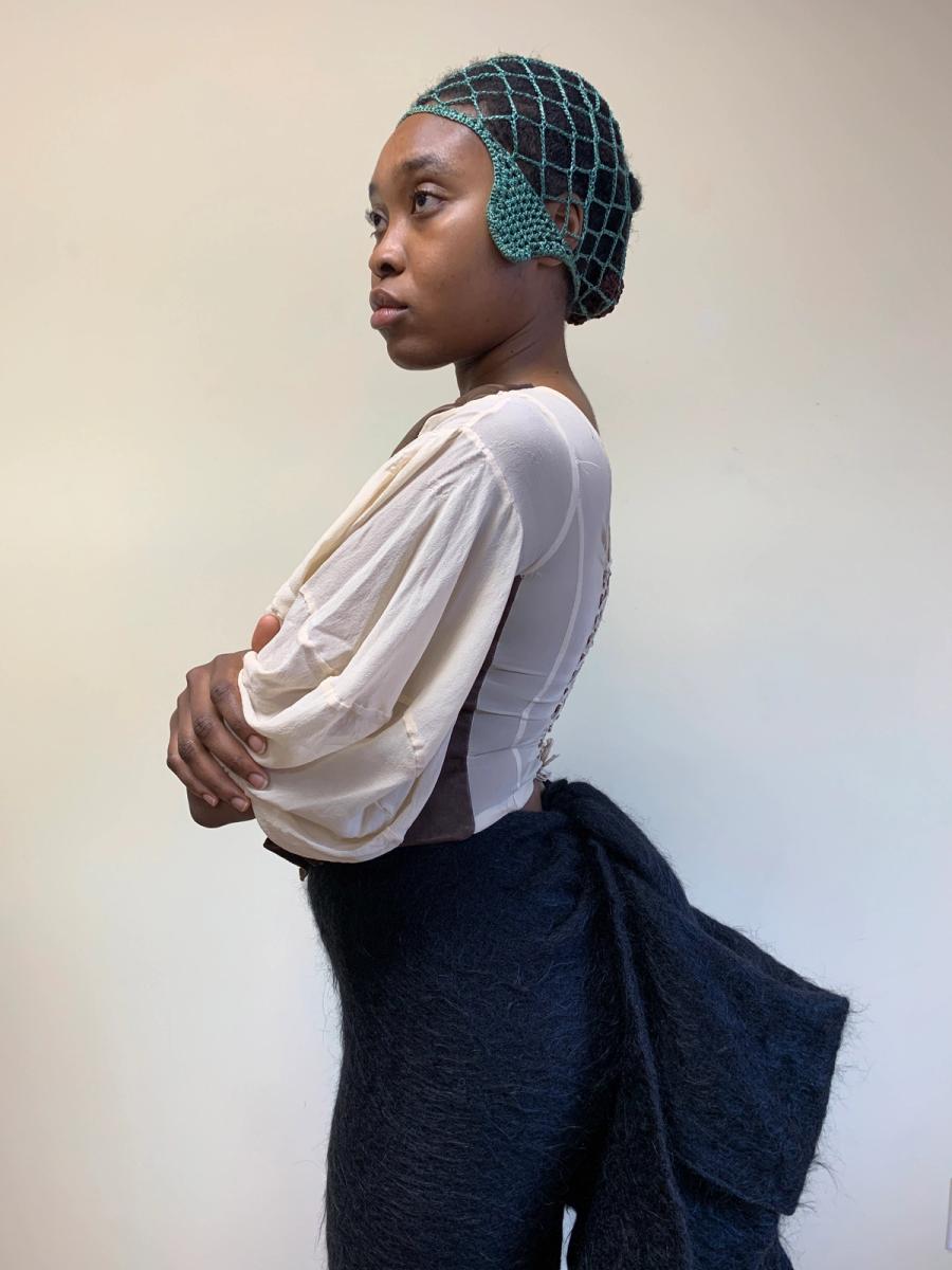 Vivienne Westwood 1992 Runway Mohair Bustle Skirt product image