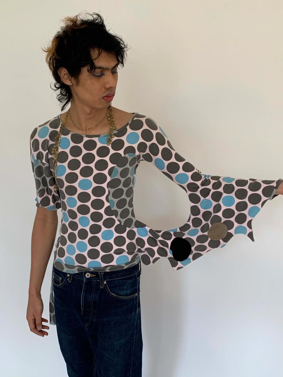 Vinti Andrews Asymmetrical Circle Shirt product image