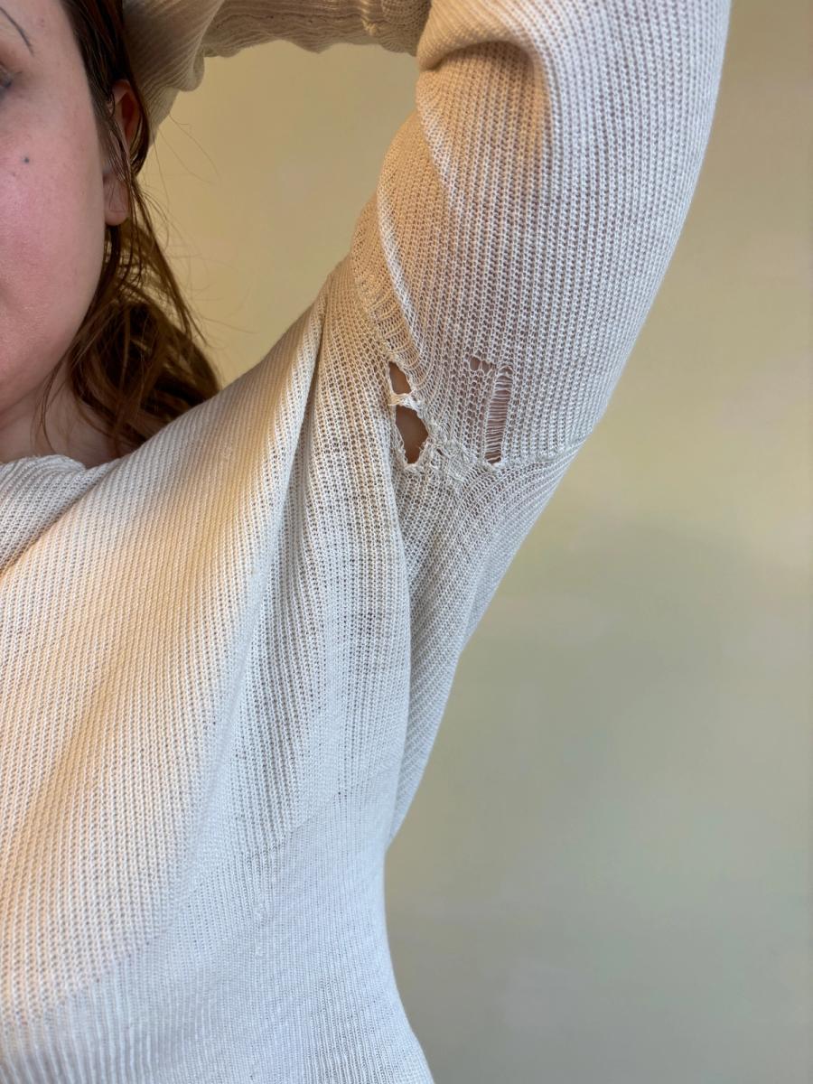 Rare French Antique Cotton Cardigan product image