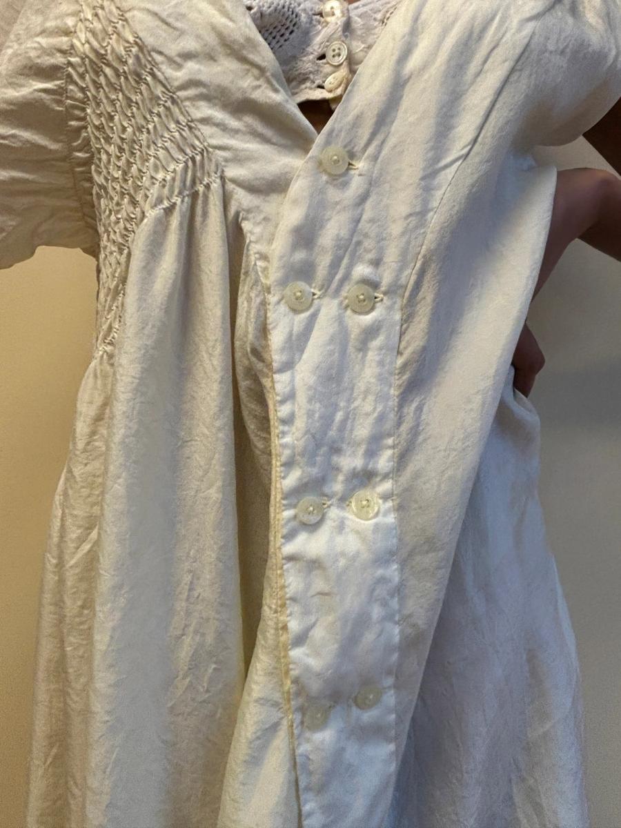 Marjan Pejoski Pale Yellow Babydoll Dress product image