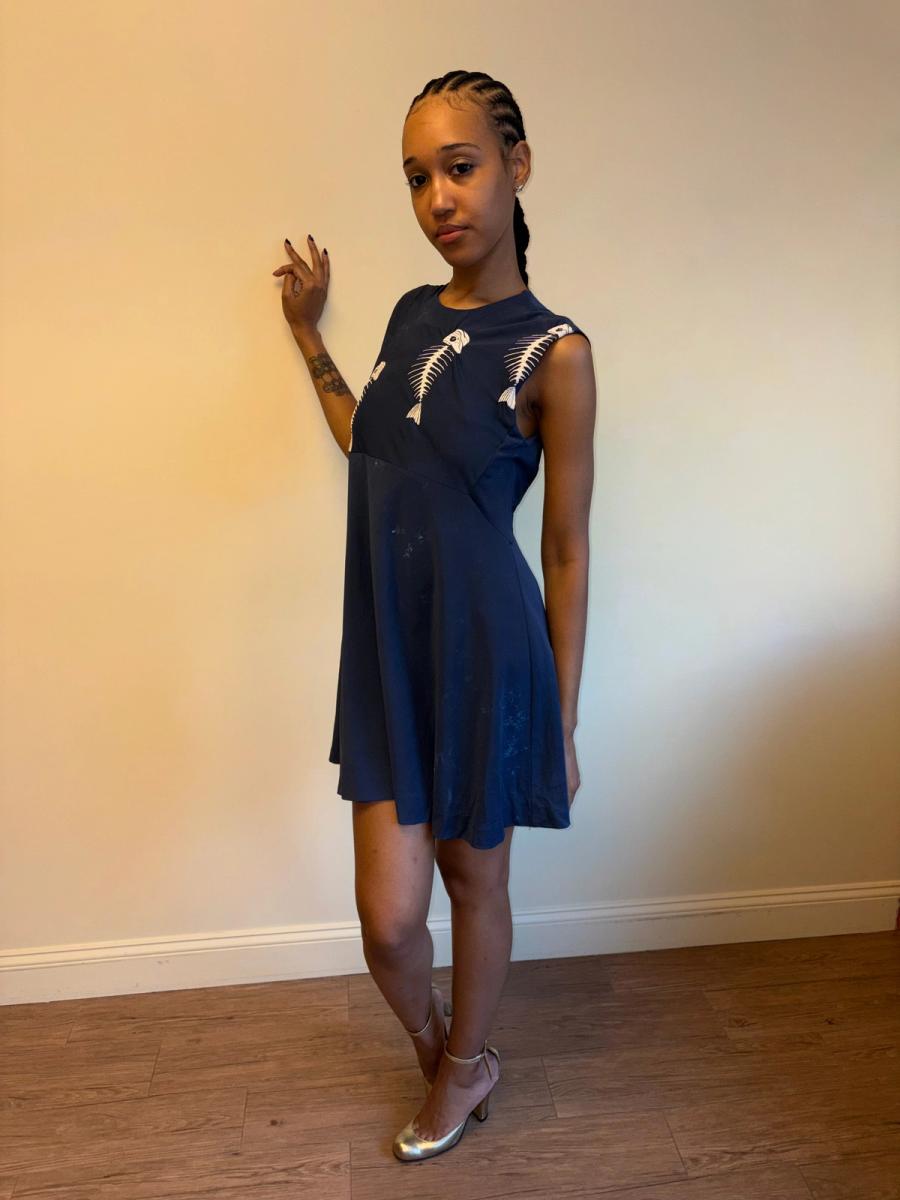 Franck Joseph Bastille Fishbone Two Piece Dress product image