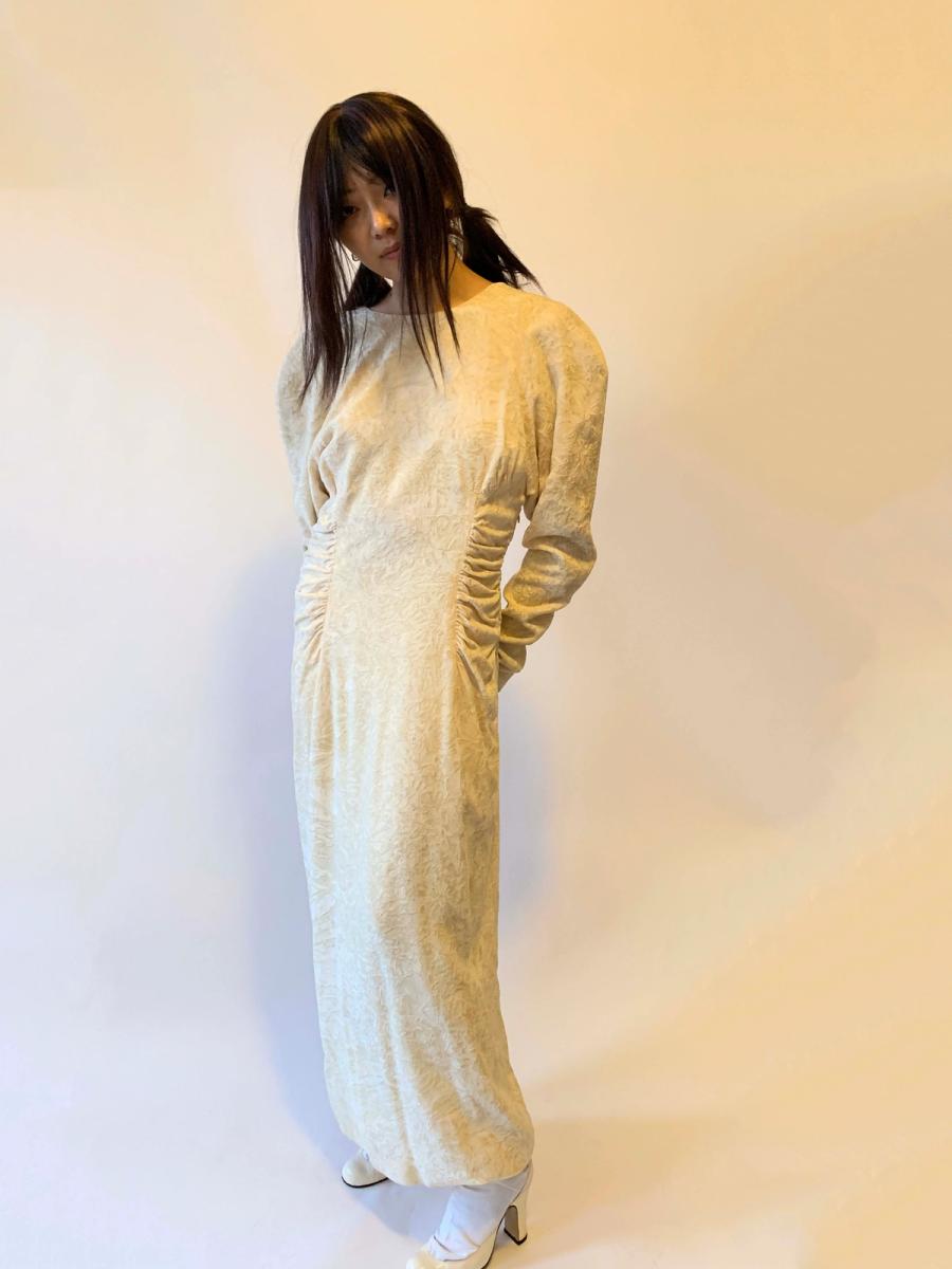 Matsuda 1980s Crushed Velvet Gown product image