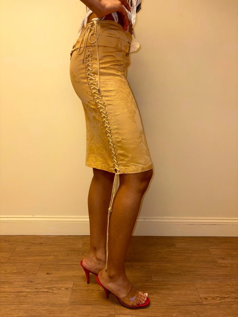 Jean-Paul Gaultier Jacquard Corset Skirt  product image