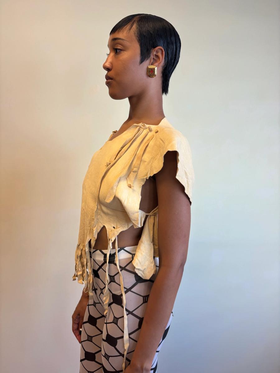 70s Fiorucci Suede Top  product image