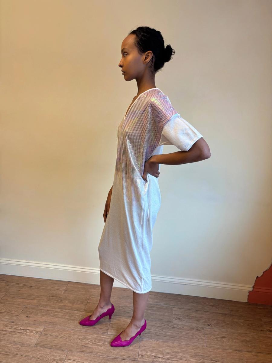 80s Krizia Iridescent Dress product image