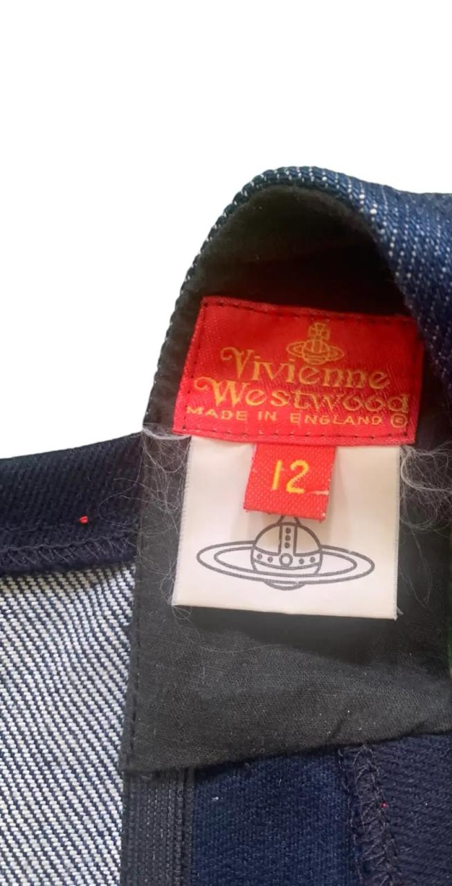 Vivienne Westwood 1993 'Always on Camera' Rolls Royce Denim Corset product image