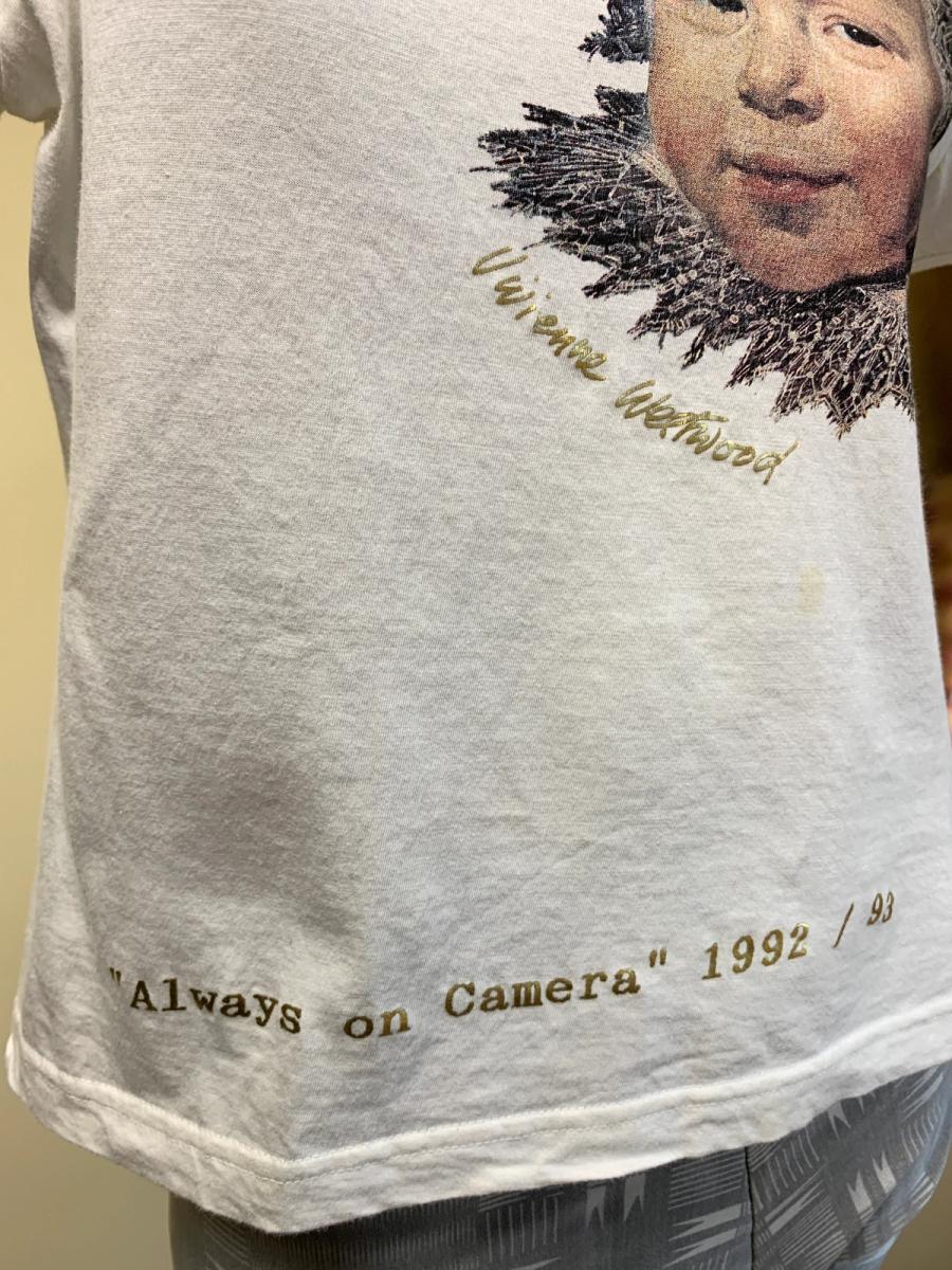 Vivienne Westwood "Always on Camera" 1992/93 T-shirt product image