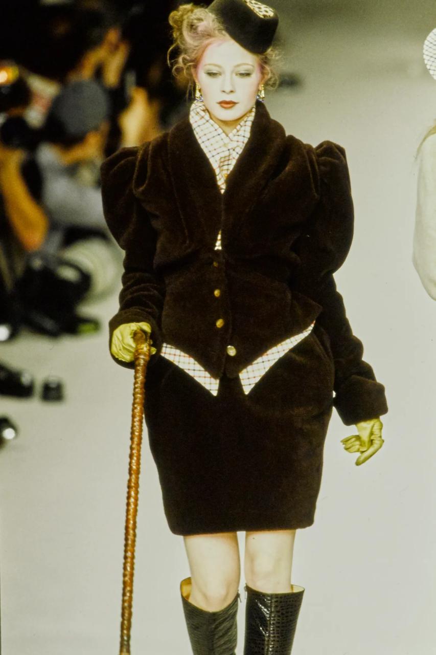 1996 Vivienne Westwood Rose Print Hooded Blouse product image