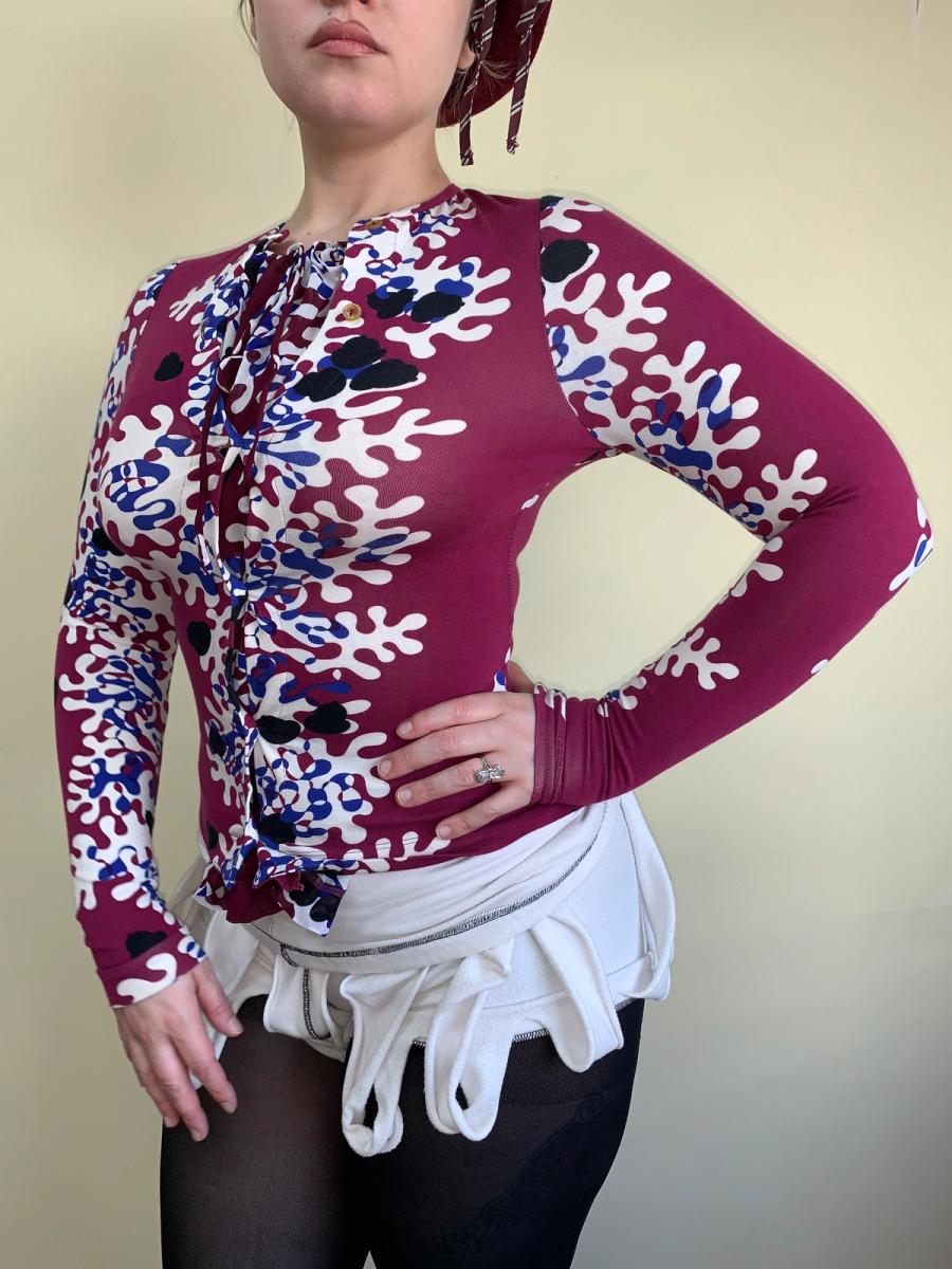 Vivienne Westwood A/W '98 Patterned Illusion Top product image