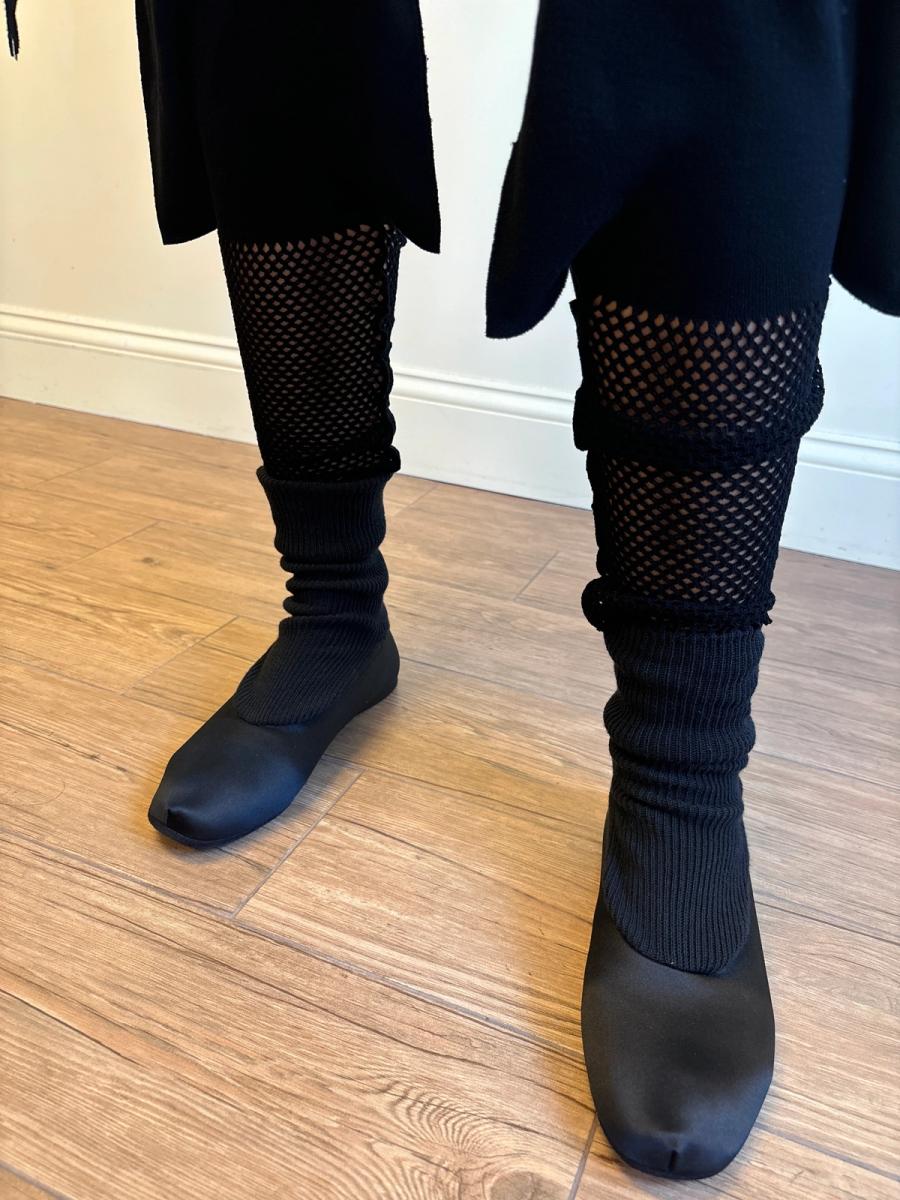 APOC Black Pants with Mesh Trim product image