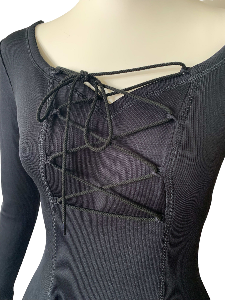 Chantal Thomass 90s Lace-Up Minidress product image