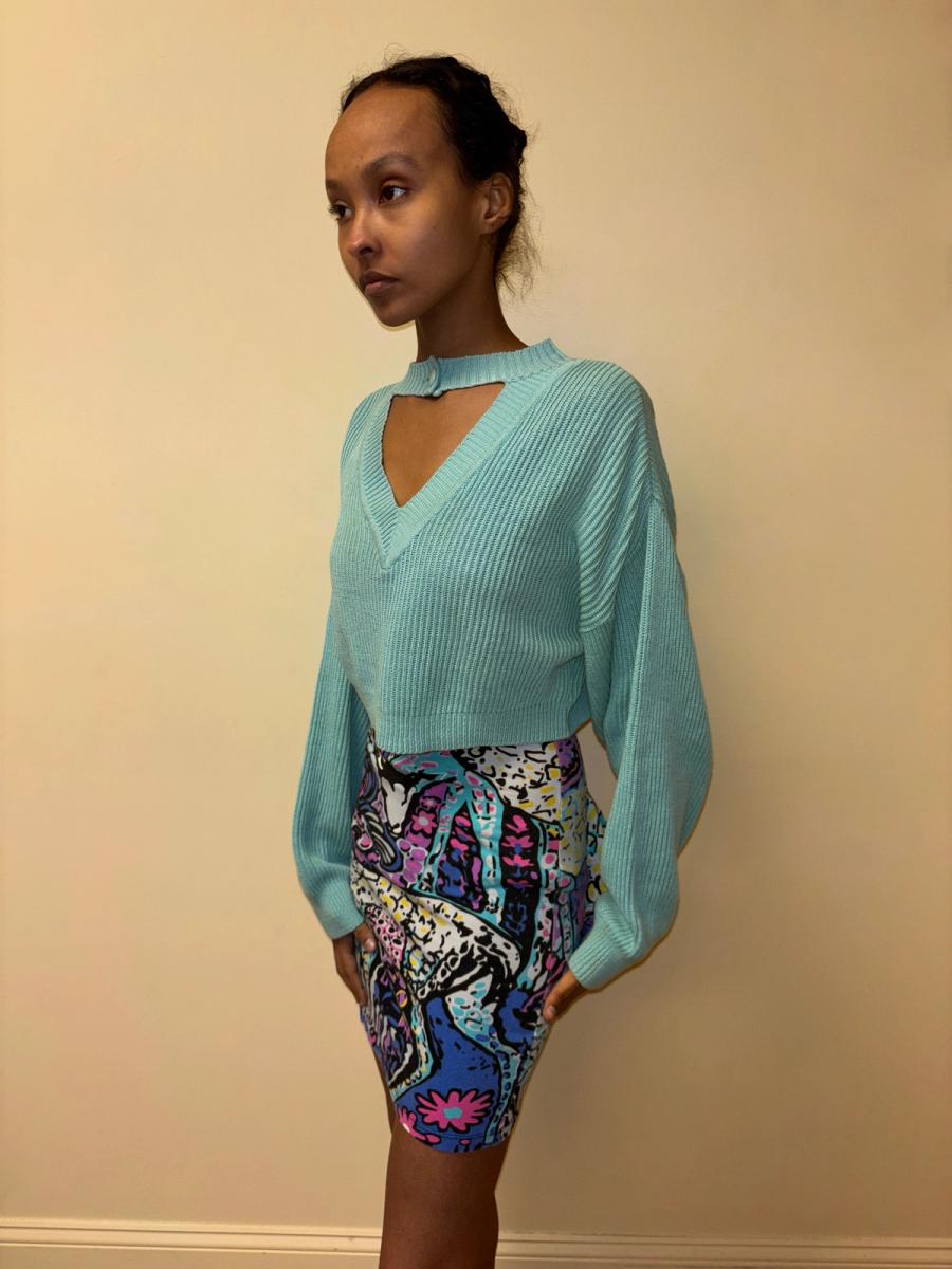 90s Lolita Lempicka Cutout Sweater product image