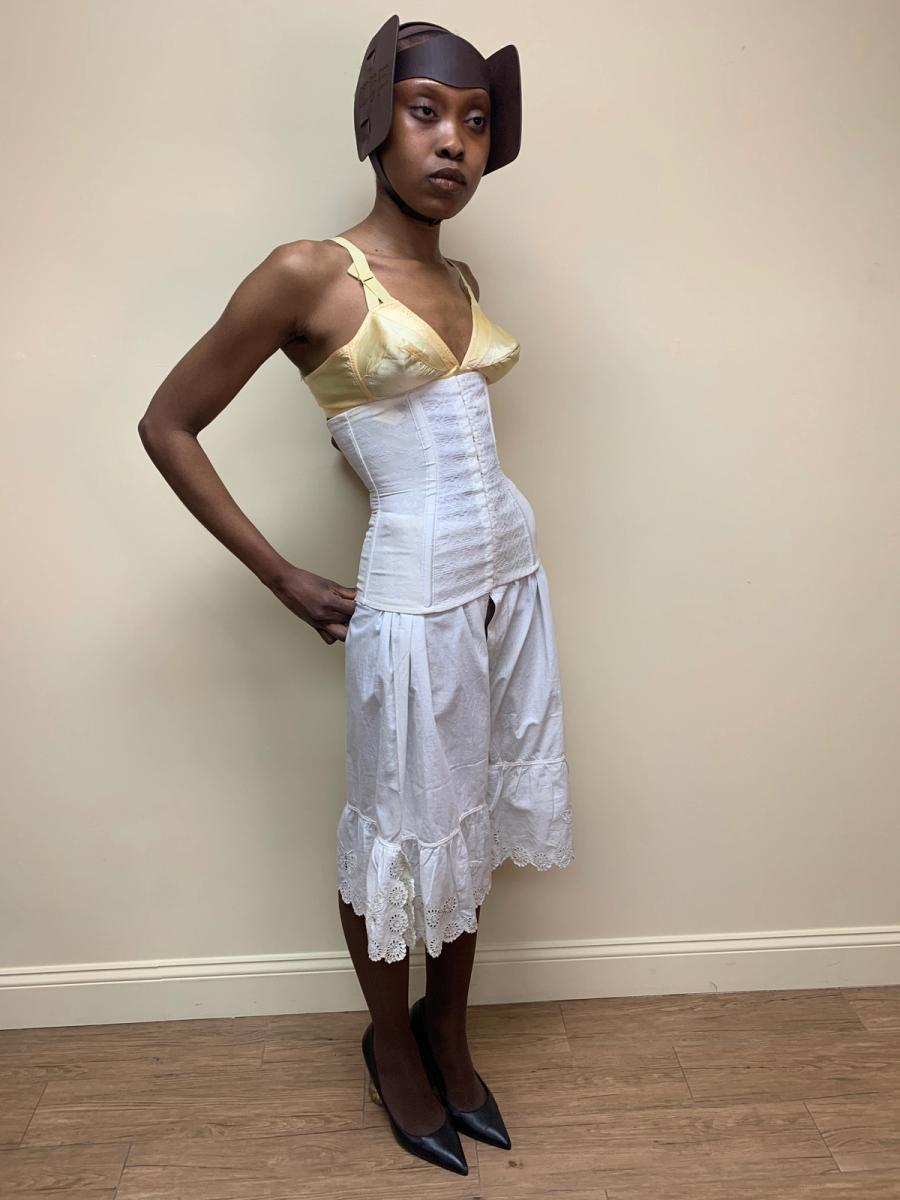 90s Dolce Gabbana Underbust Stretch Lace Corset product image