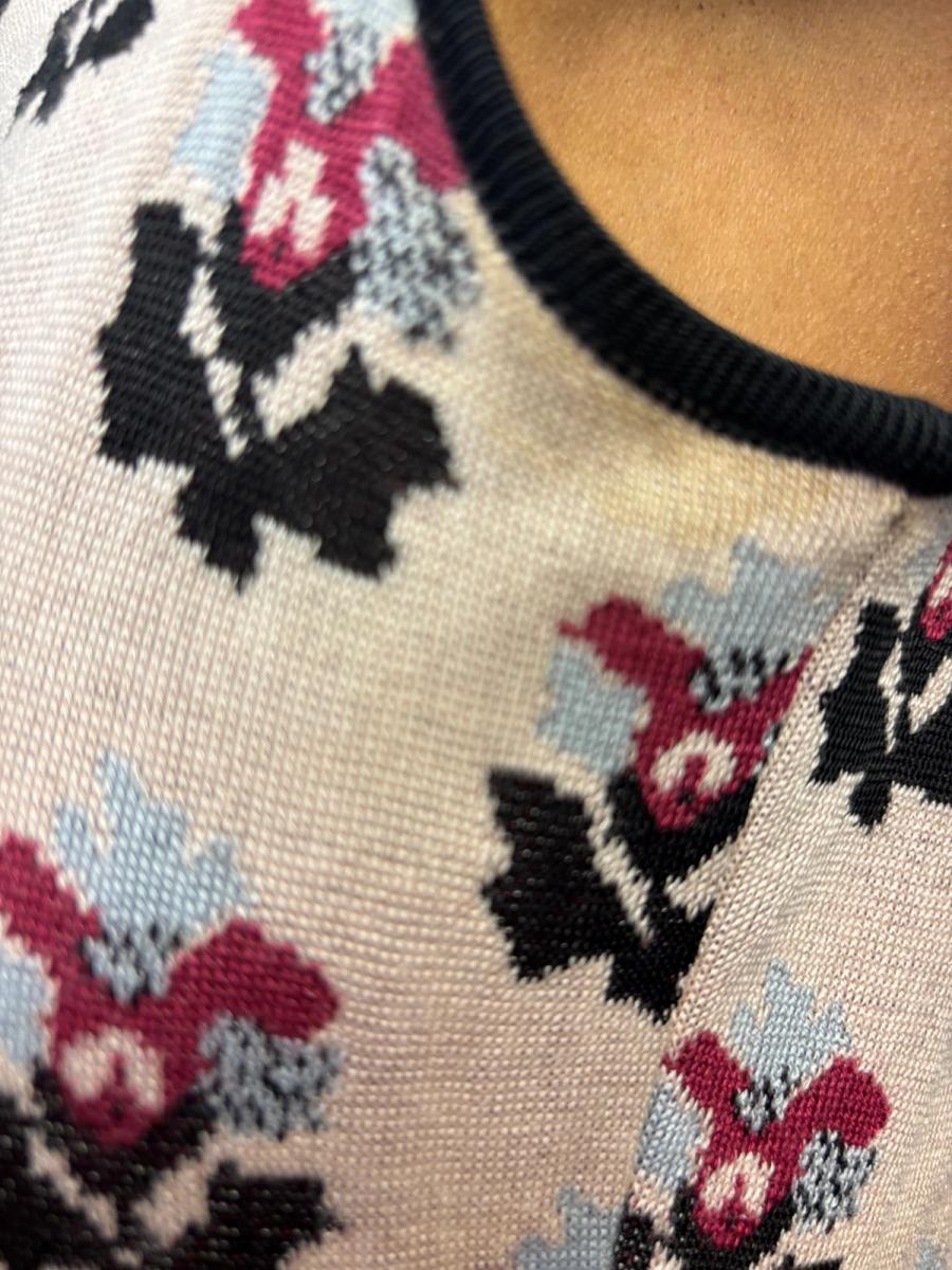 Chanel Knit Dress with Feathers product image