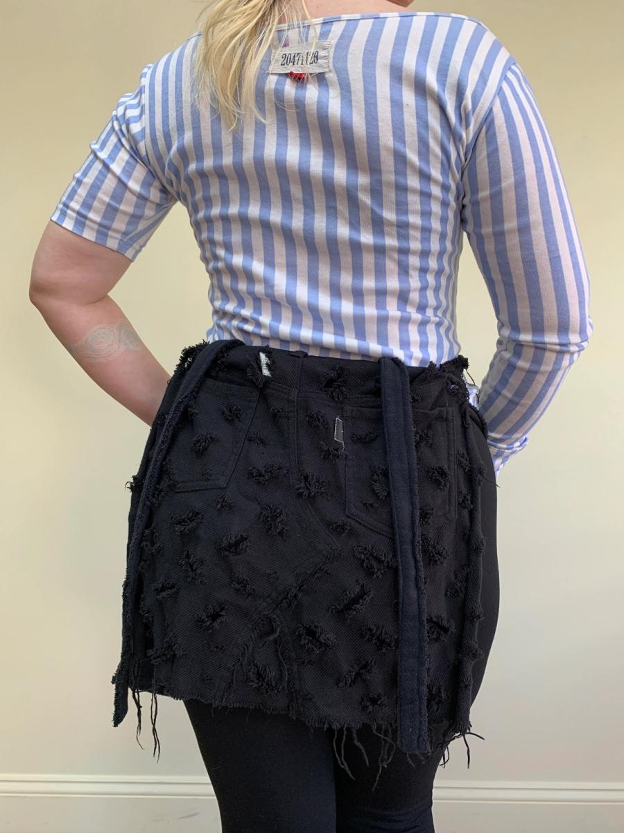 Undercover 'Melting Pot' Slashed Loincloth product image