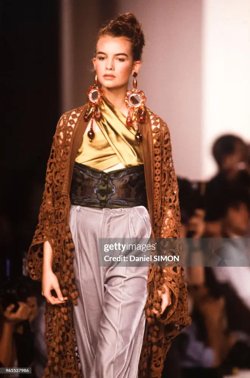 1990 Romeo Gigli Brocade Bandeau product image