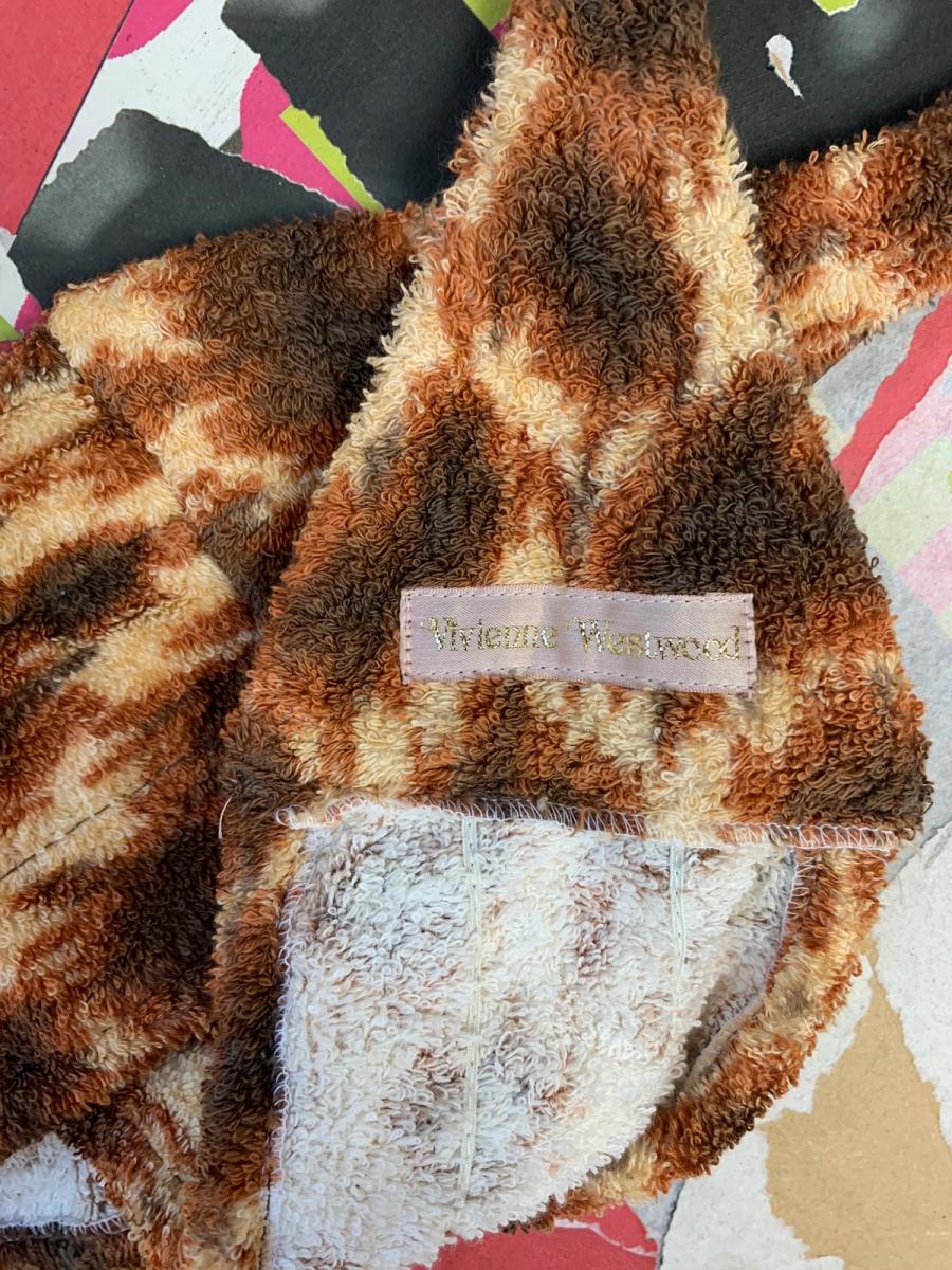 90s Vivienne Westwood Leopard Print Towel Headband product image