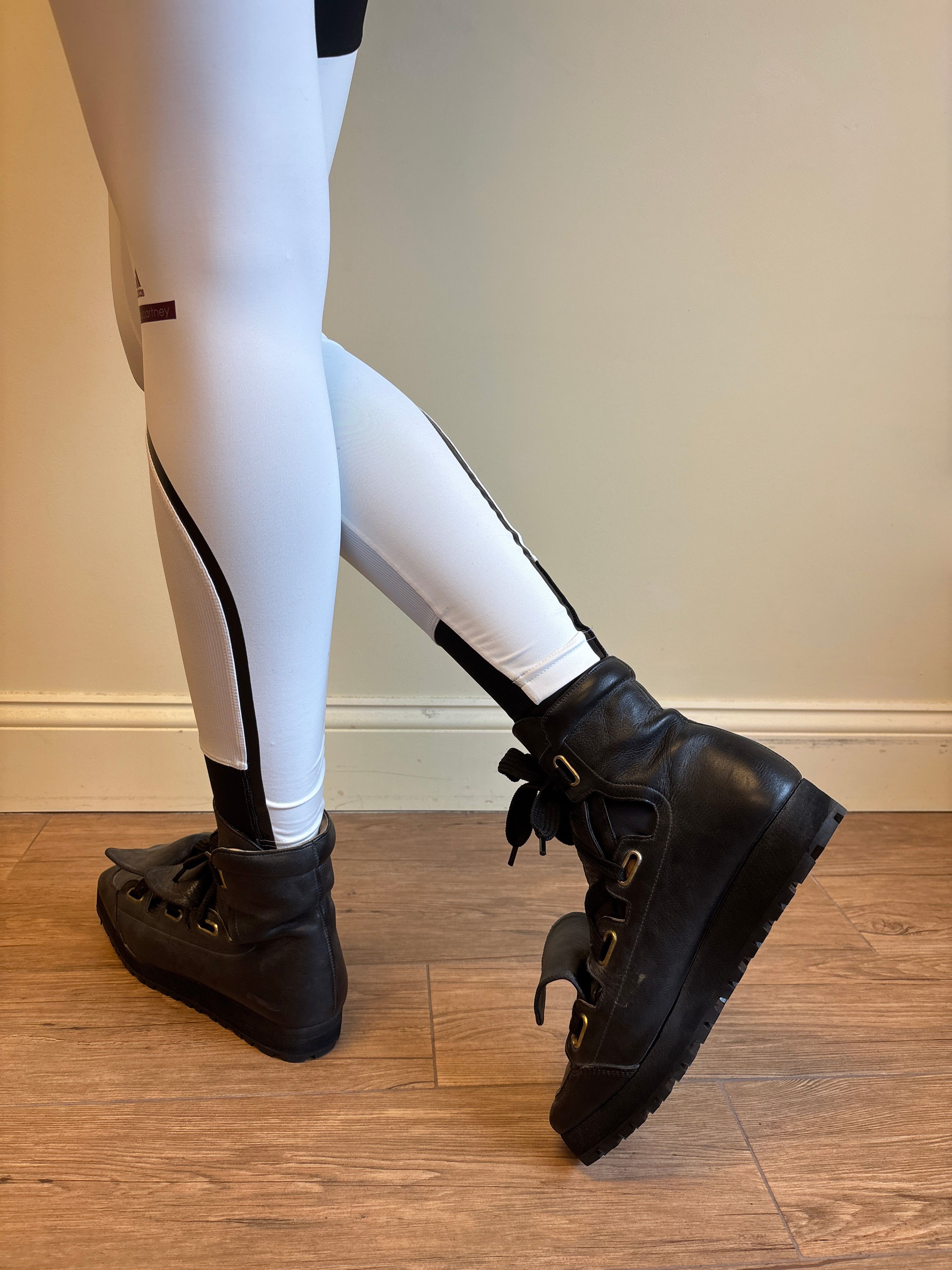 Vintage Vivienne Westwood Black Three Tongue Trainers
