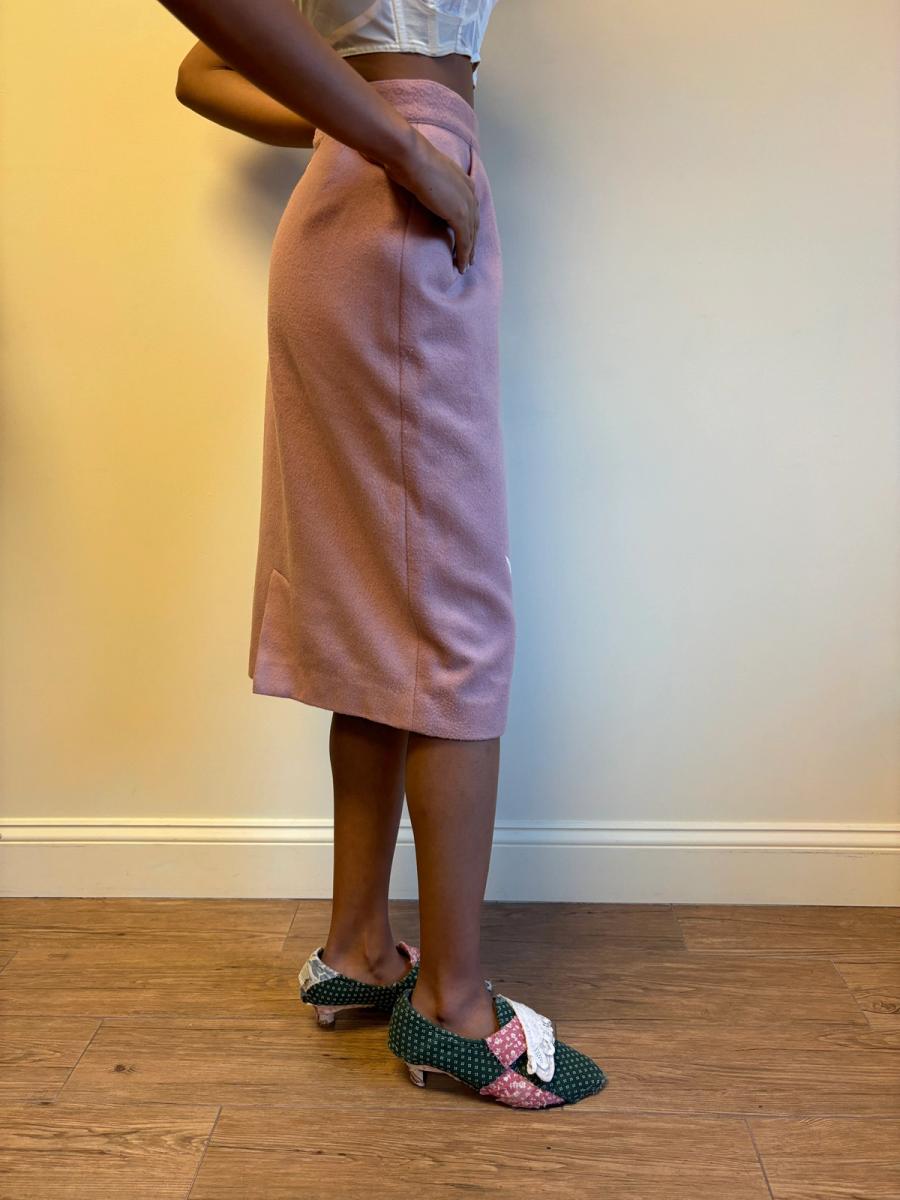 Obscure Desire of Bourgeoisie Felt Portrait Skirt product image