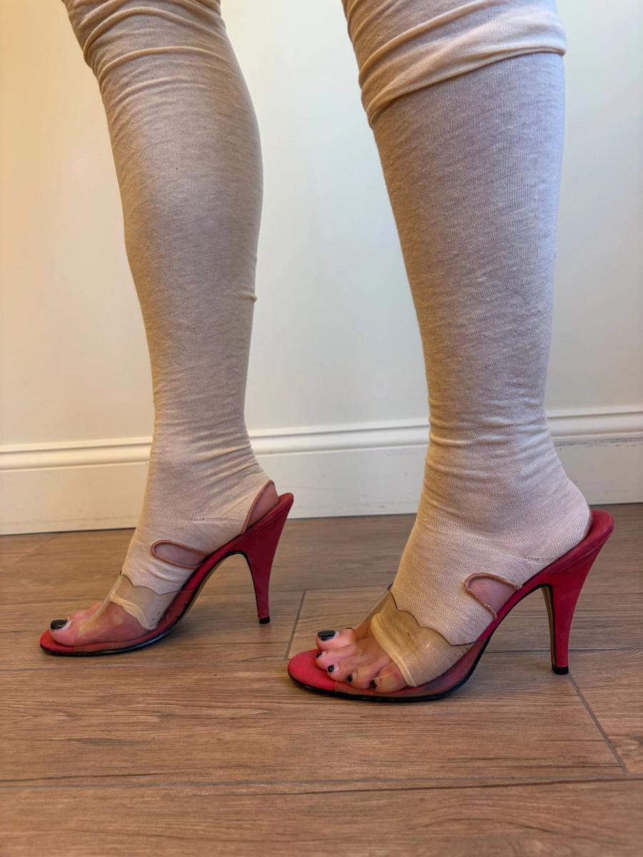 1920s Deadstock Footless Stockings product image