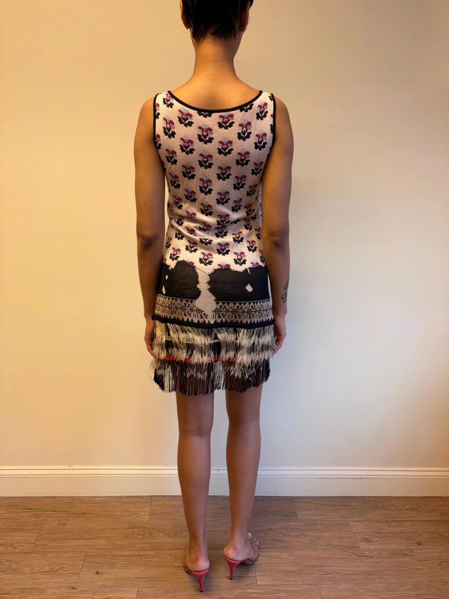 Chanel Knit Dress with Feathers product image
