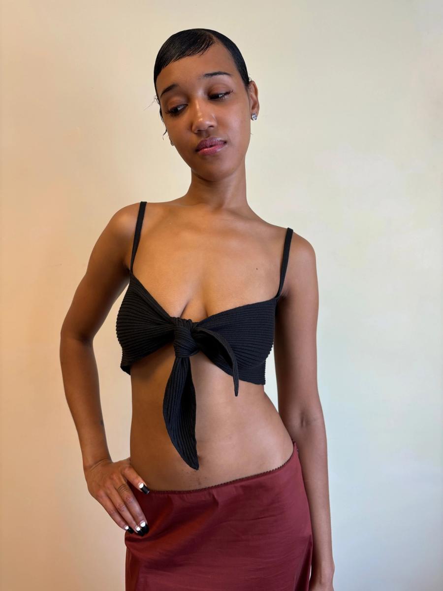 Vintage Jean-Paul Gaultier Tie Top product image