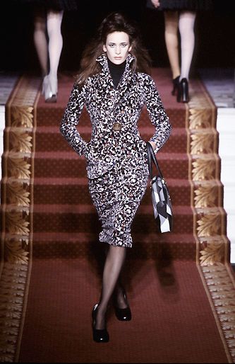 1999 Vivienne Westwood Gold Label Stretch Velour Pencil Skirt product image