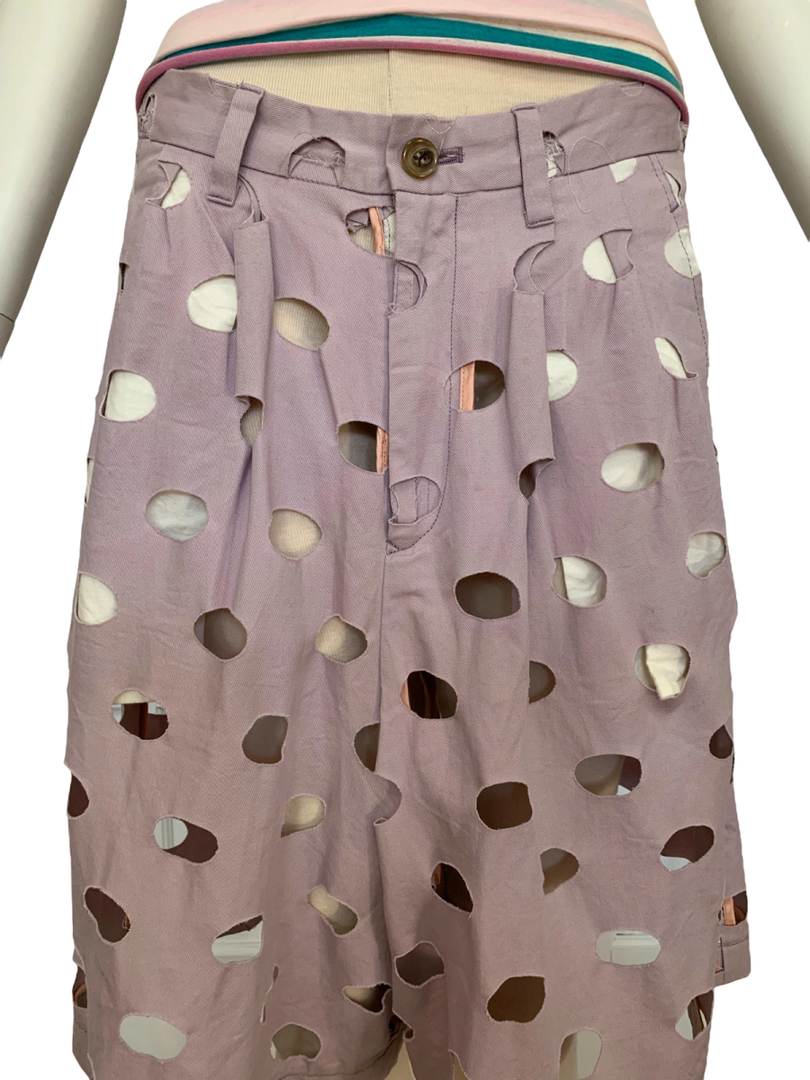 Nozomi Ishiguro Cutout Hole Shorts product image