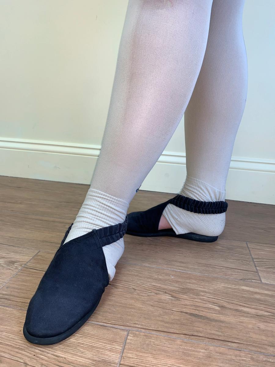 80s IS Issey Miyake Asymmetrical Slipper Shoes product image