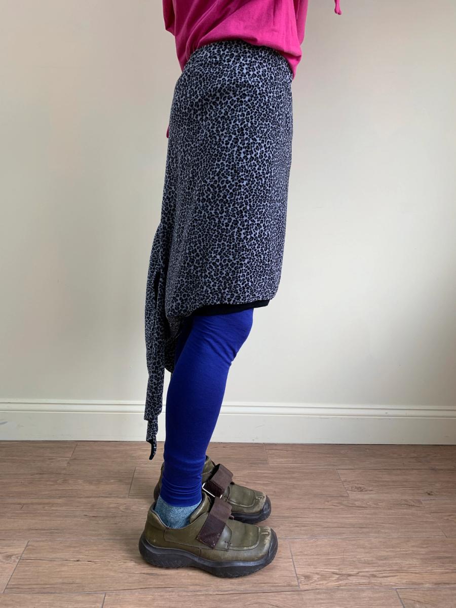 Bernhard Willhelm Early Leopard Velour Skirt/Pants product image