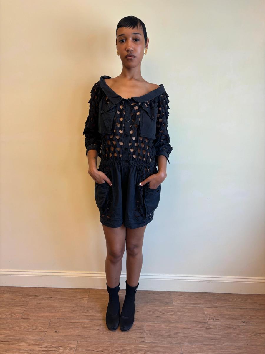 1984 Chantal Thomass Cutout Romper