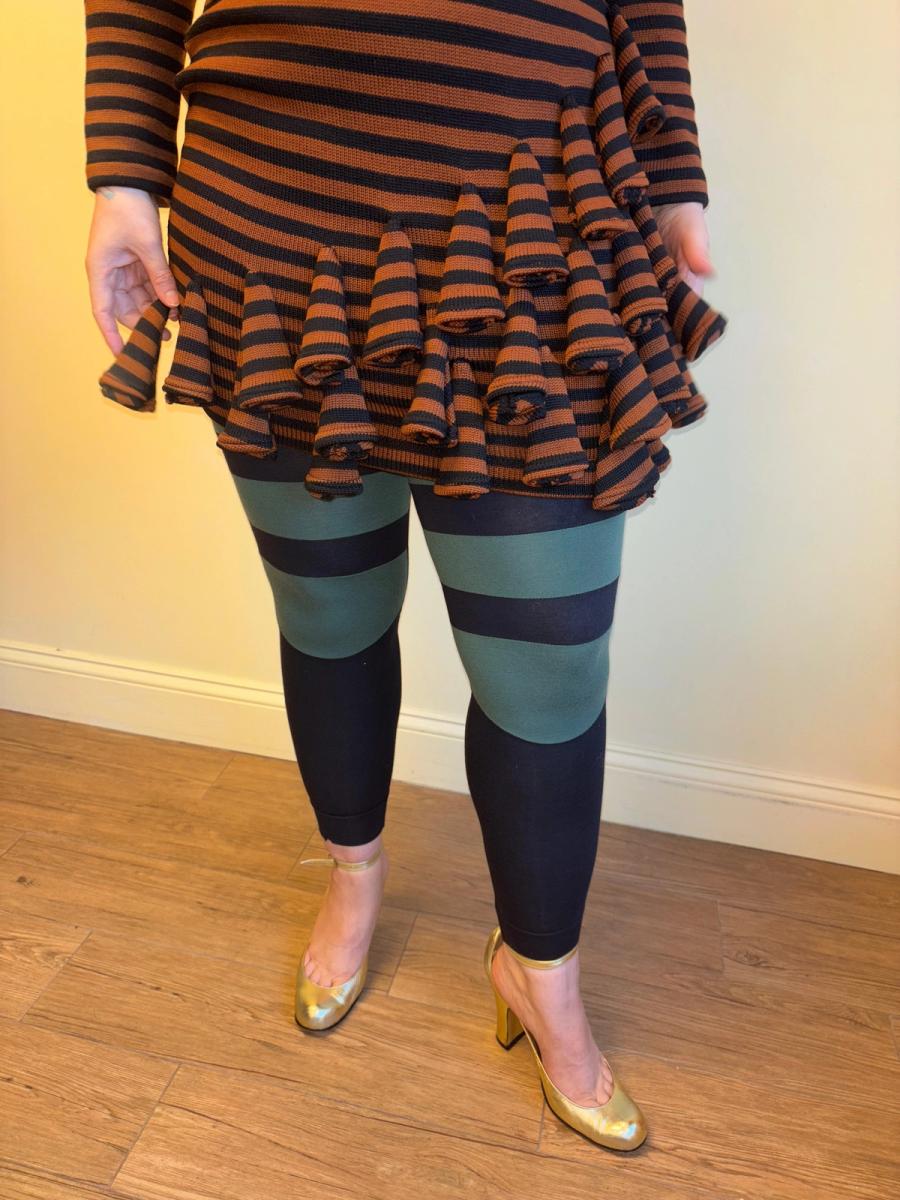 1980s Dorothée Bis Knit Dimensional Dress product image