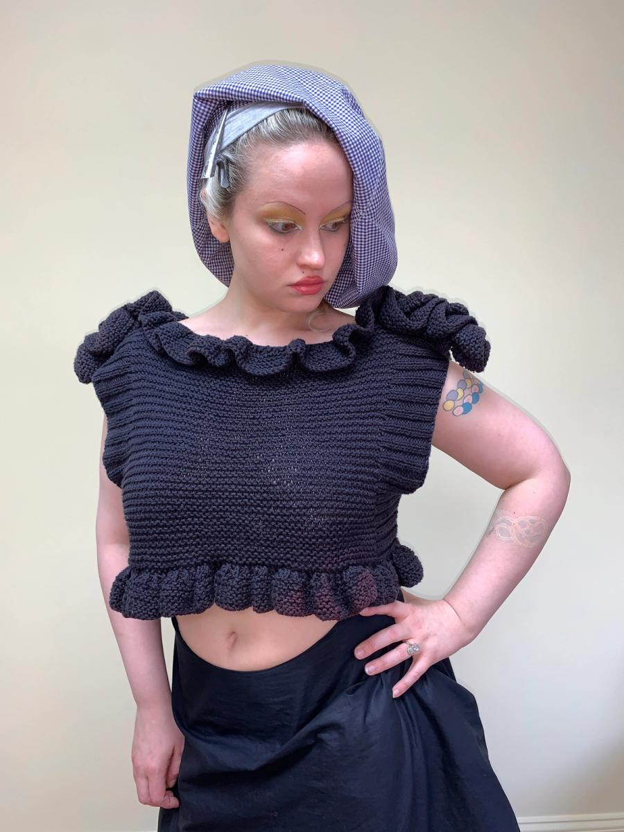 BodyMap 1980s Knit Dimensional Top product image