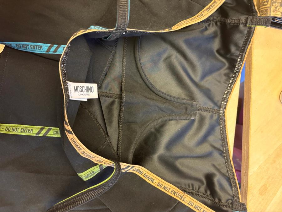 Moschino 'Crime Scene' Tape Bustier product image