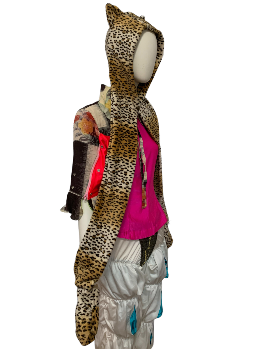 MILK Cheetah Faux Fur Hood product image