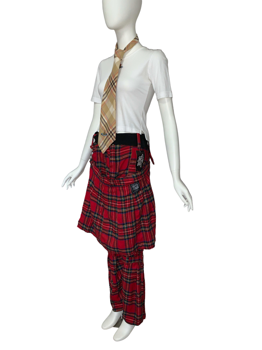80s Tiger London Plaid Seditionaries Pants product image